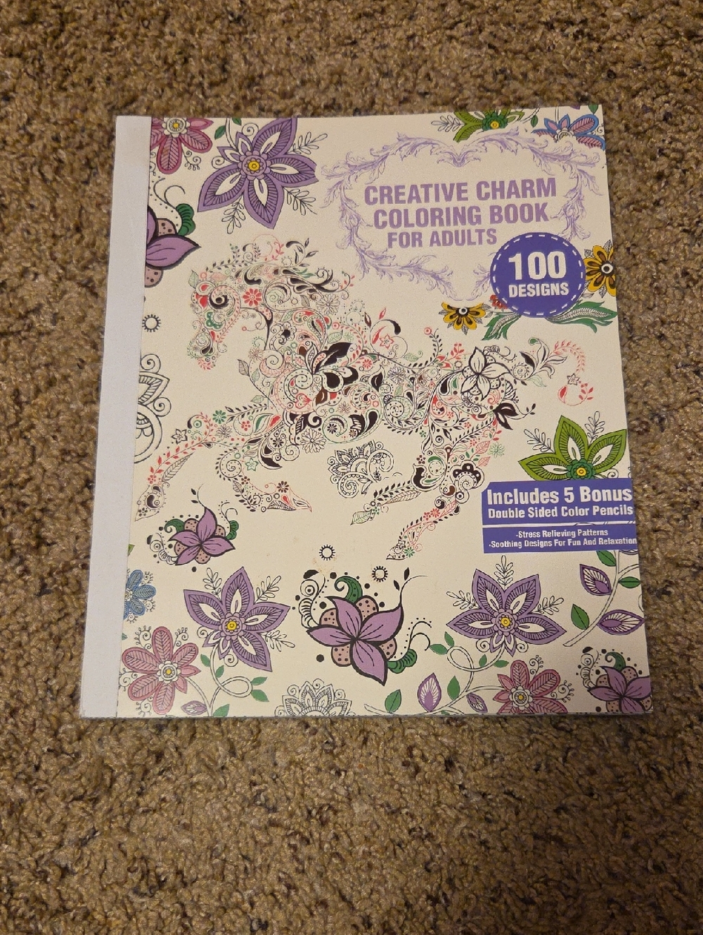 Creative Charm - Coloring Book for Adults
